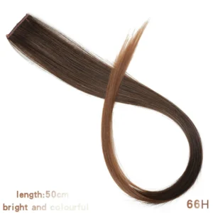 22 Inch colored synthetic hair extension